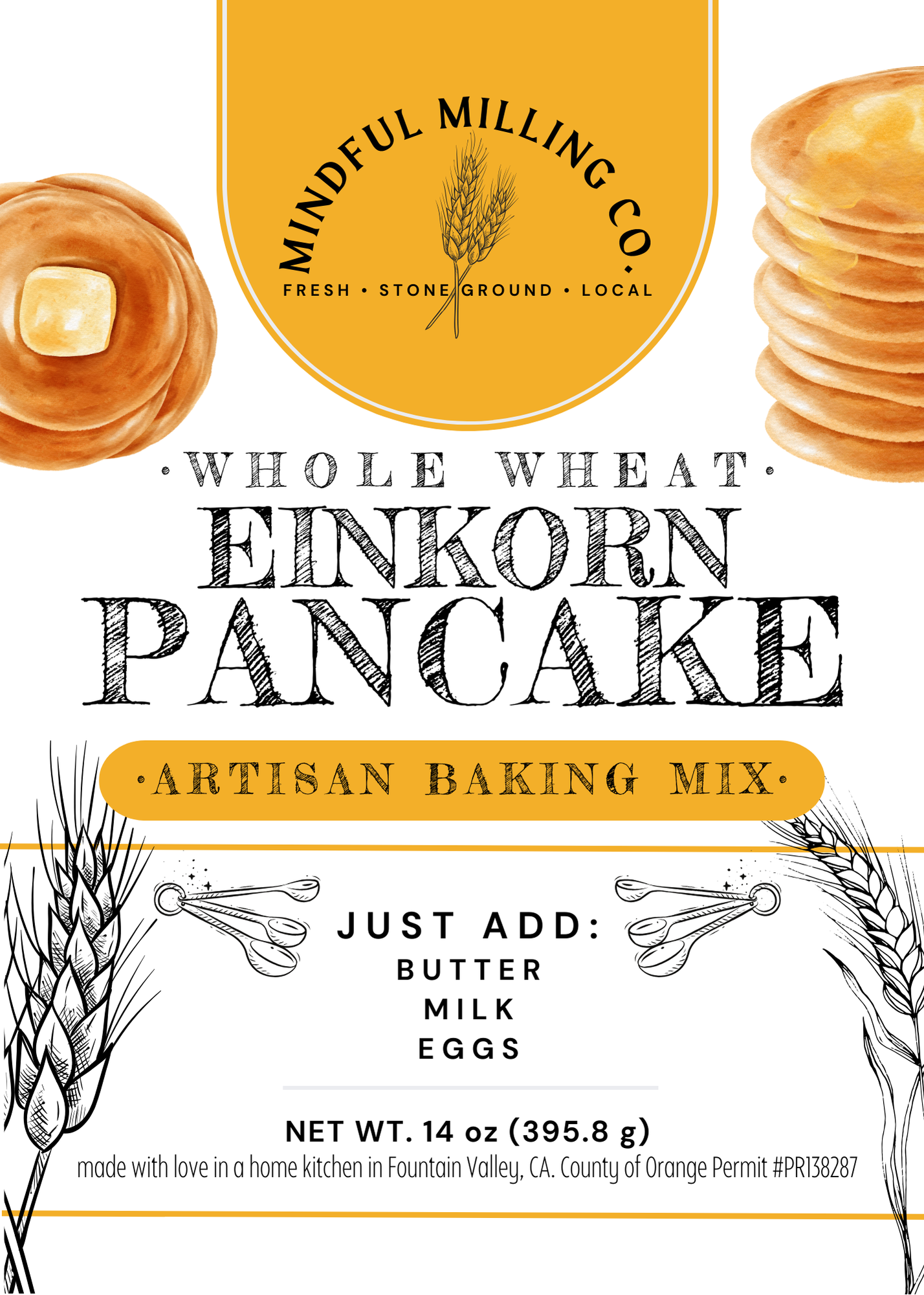 Einkorn Artisan Pancake Mix