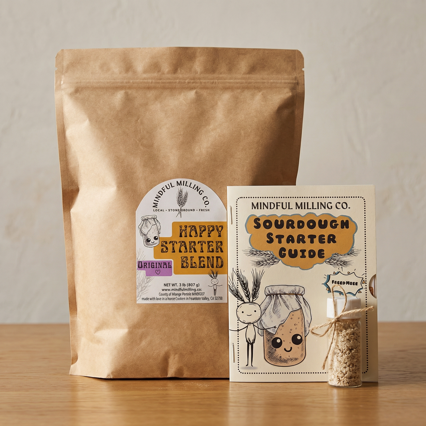 Happy Starter Blend Sourdough Starter Bundle