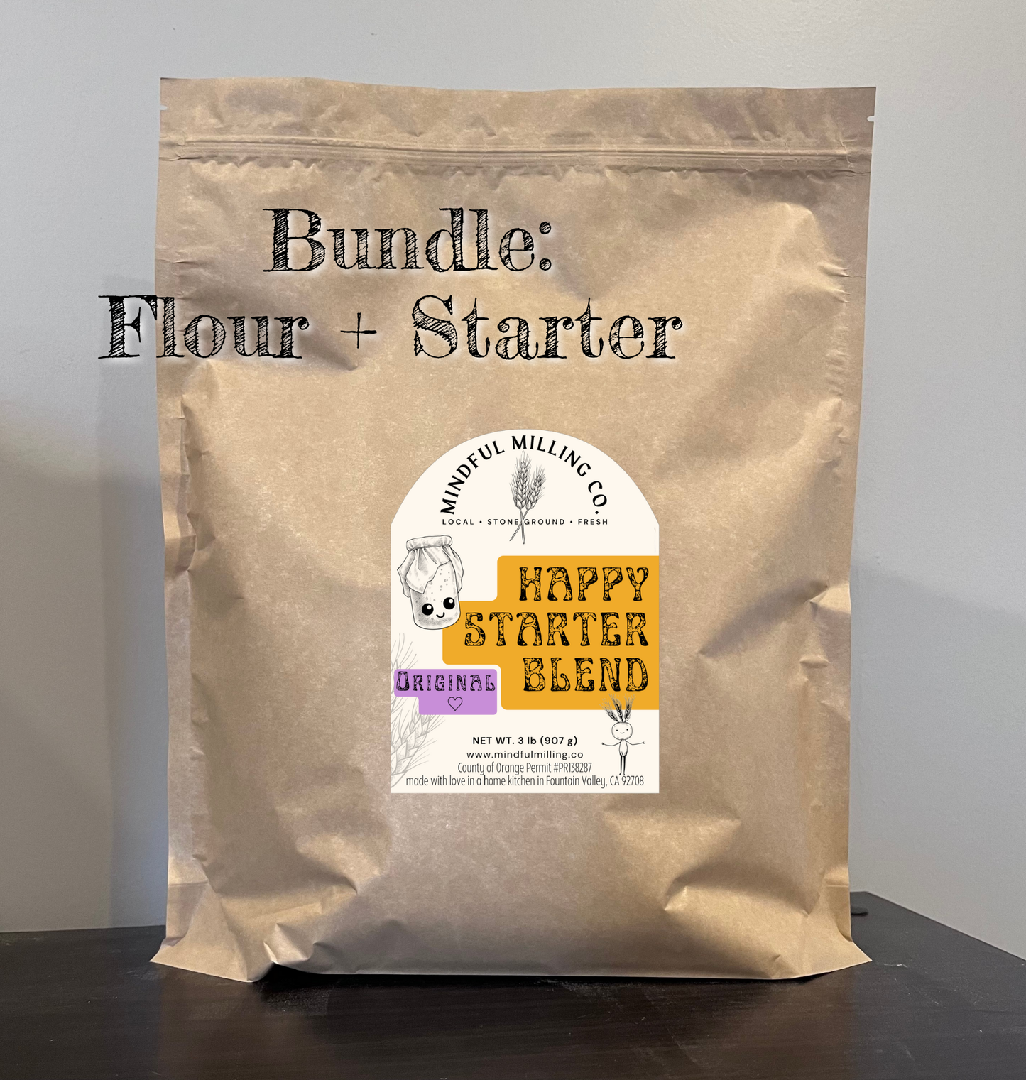 Happy Starter Blend Sourdough Starter Bundle